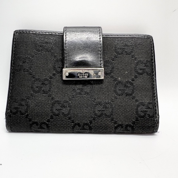 Gucci monogram card case
